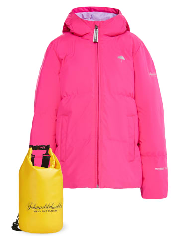 Schmuddelwedda Anorak + Tagesrucksack - Set in Pink