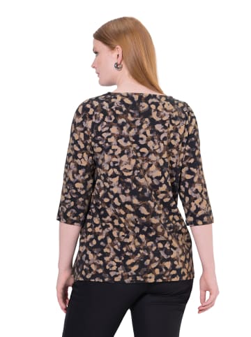 Ulla Popken Shirt in blassbraun