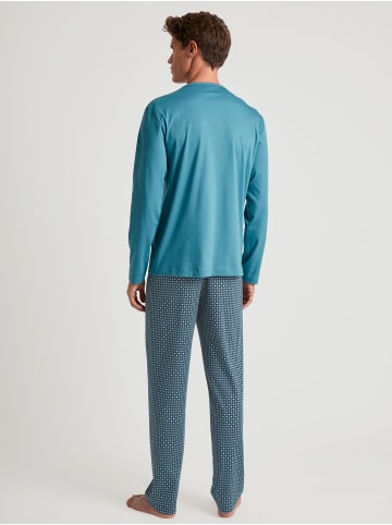 Calida Pyjama in storm blue