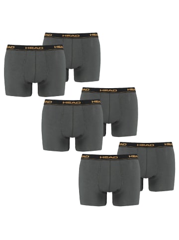 HEAD Boxershorts 6 er Pack Boxer in 862 - dark shadow