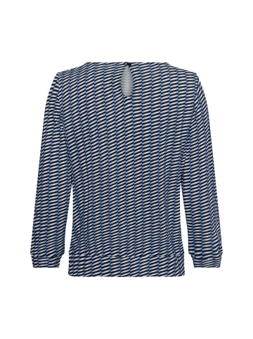 OPUS Langarmshirt Susta in blau