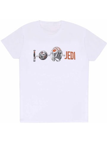 Star Wars T-Shirt in Weiß