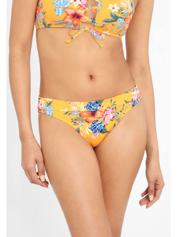 Bench Bikini-Hose in gelb-bedruckt