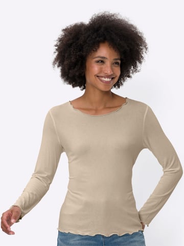 Heine Shirt-Set in beige-ecru