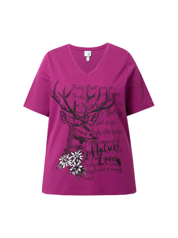 Ulla Popken Shirt in magnolienrot