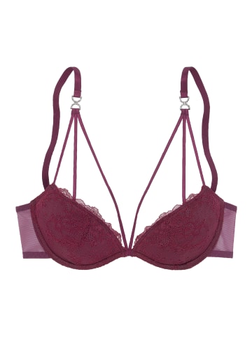 LASCANA Push-up-BH in aubergine