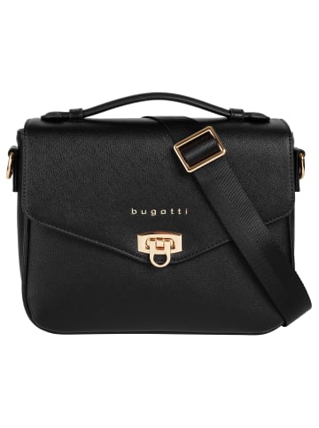 Bugatti Handtasche ELLA SAFFIANO Kunstfaser in schwarz