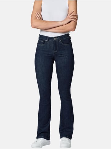 PEAK TIME Bootcut-Jeans Zenita in Galactic Indigo