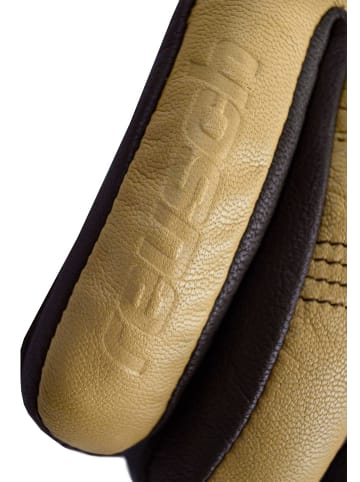 Reusch Fingerhandschuhe Fingerhandschuhe Highland R-TEX® XT höchste Wärmestufe, wasserdicht in 8880 camel/dark brown