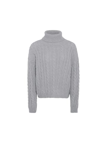 paino Damen Sweater in HELLGRAU MELANGE