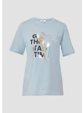 s.Oliver T-Shirt in 50E1_hellblau