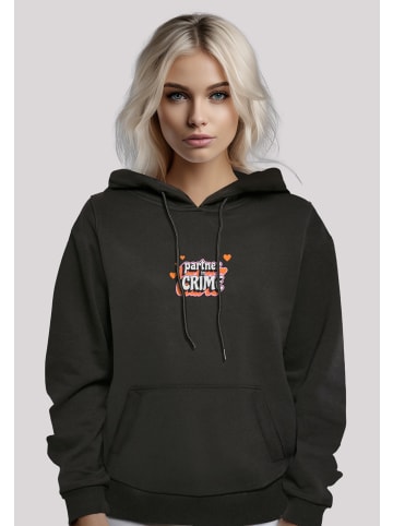 F4NT4STIC Hoodie Partner In Crime Valentinstag Partner Design in schwarz