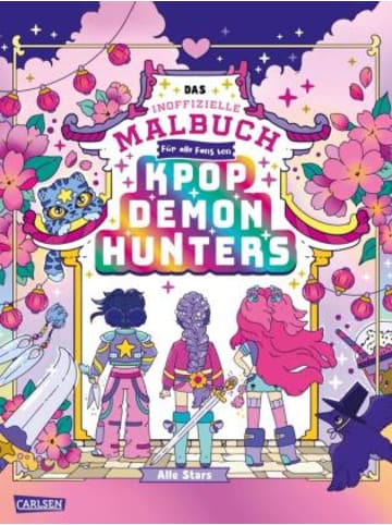 Carlsen Buch - K-POP Das inoffizielle Malbuch für Fans von K-POP DEMON HUNTERS