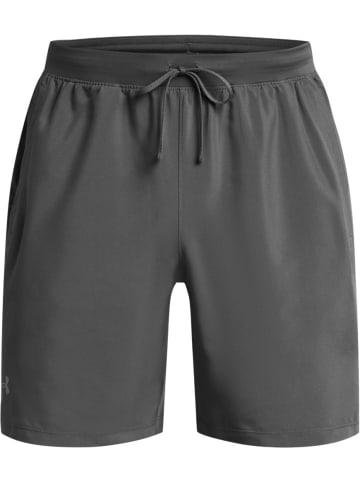 Under Armour Short "Ua Launch 7'' Unlined Shorts" in Grau