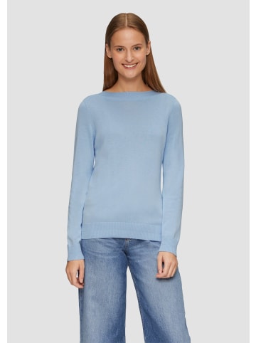 s.Oliver Strickpullover langarm in Blau