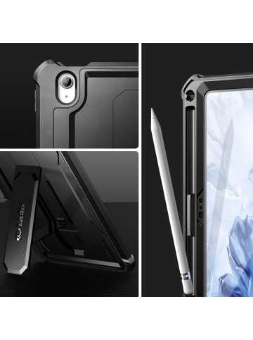 TechProtect Kevlar Pro Case iPad 10.9 2022 Schwarz