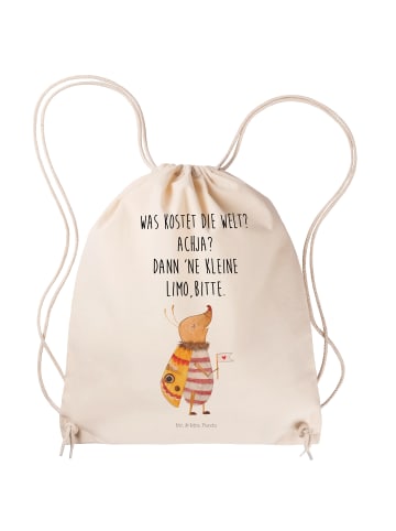 Mr. & Mrs. Panda Beutel Nachtfalter Fähnchen mit Spruch in Creme