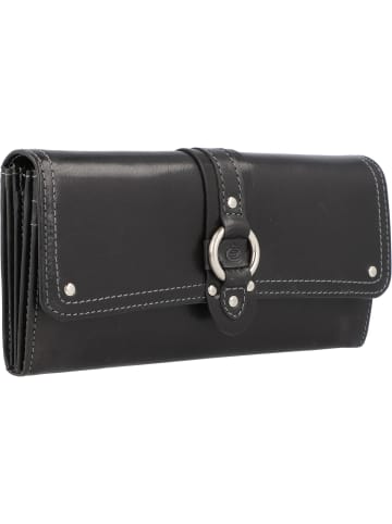 Esquire Denver Geldbörse RFID Leder 19 cm in schwarz