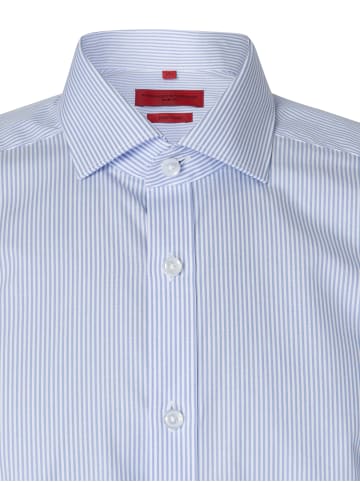 Finshley & Harding Hemd in hellblau weiß