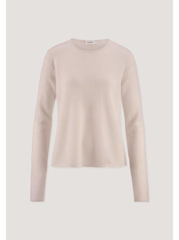 Hessnatur Strick Pullover Regular in rosé