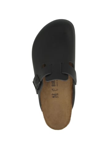 Birkenstock Clogs Boston SL Naturleder normal in schwarz