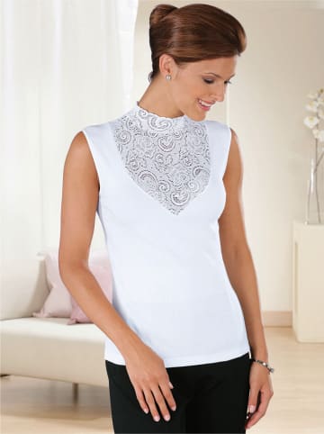 Nina von C. Blazershirt in weiß