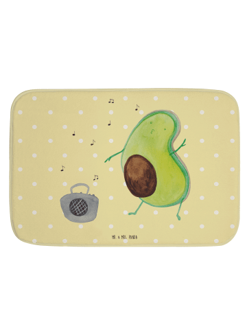 Mr. & Mrs. Panda Badvorleger Avocado Tanzen ohne Spruch in Gelb Pastell