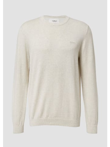 s.Oliver Strickpullover in 03W0_creme