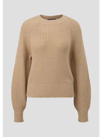 QS Strickpullover in 8170_beige