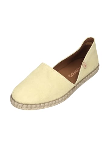 Verbenas Espadrilles CARMEN in gelb