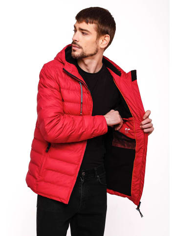 STONE HARBOUR Regenjacke Zaharoo in Chili Red
