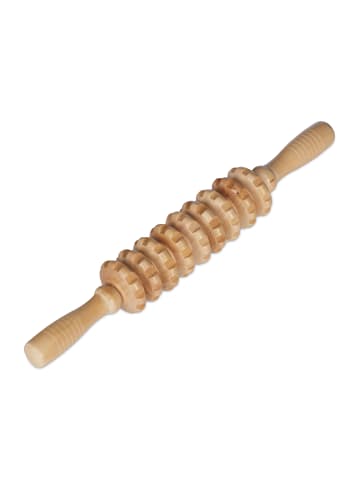 relaxdays 3 x Massage Roller in Natur