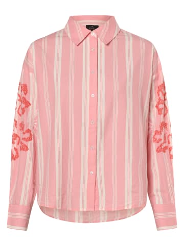 monari Bluse in rosa weiß