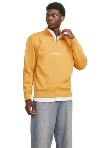 Jack & Jones Pullover JORVESTERBRO QUARTER ZIP in Orange