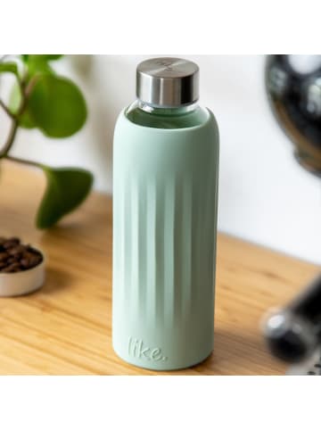 like. by Villeroy & Boch Glas-Trinkflasche To Go & To Stay 0,5 Liter in mint