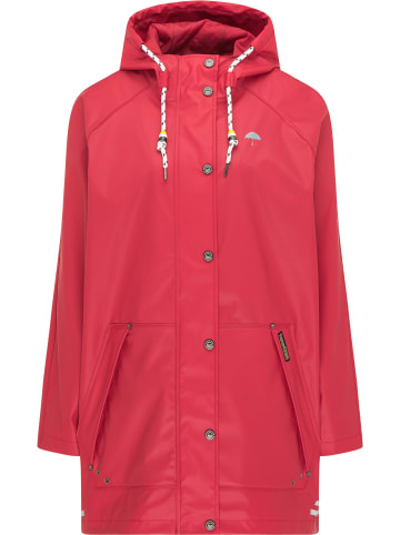 Schmuddelwedda Oversize Regenparka in Rot