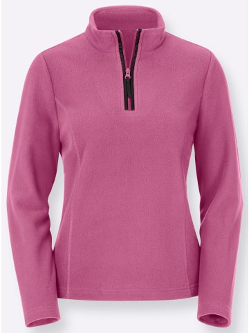 WITT WEIDEN Fleece-Shirt in cyclam