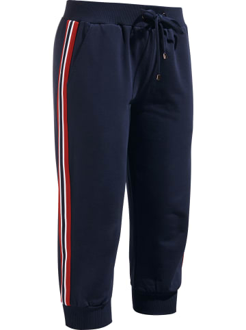 Erwin Müller Sweat Caprihose in marine