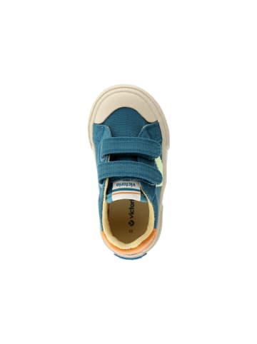 Victoria Sneaker mit Klettverschluss Kind Braun