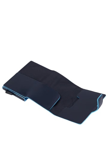 Piquadro Blue Square - Kreditkartenetui 11cc 10 cm RFID in night blue