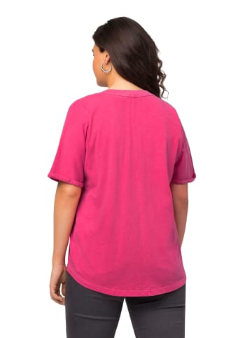 Ulla Popken Shirt in magentapink