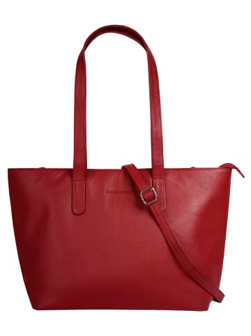 Bruno Banani Shopper echt Leder in rot