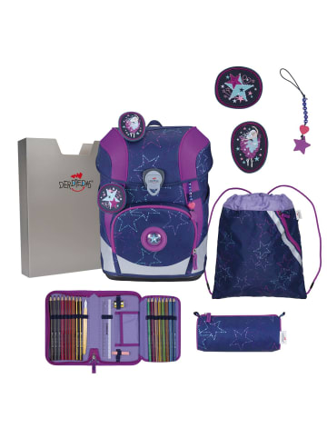 DerDieDas DerDieDas ErgoFlex Tiny LED Dancing Star Schulranzen-Set 5-teilig