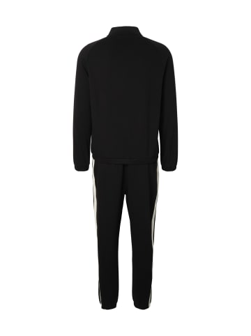 Sergio Tacchini Track Jacket in black/gardenia
