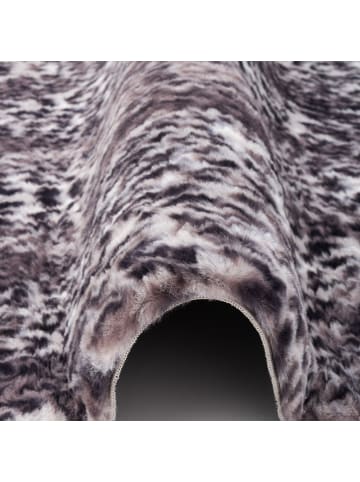 Pergamon Luxus Super Soft Fellteppich Pearl Leopard in Zwart