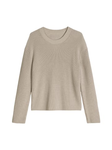 Marc O'Polo Lässiger Strickpullover aus Bio-Baumwolle in Natural