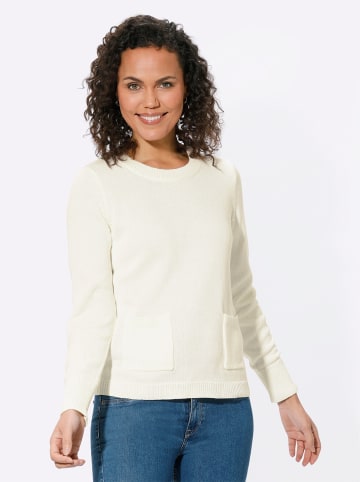 WITT WEIDEN Pullover in wollweiß