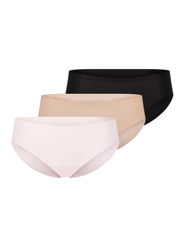 Chantelle Slip Soft Stretch in Zart rose / beige / schwarz