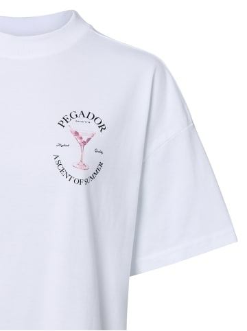 PEGADOR T-Shirt Jorba in weiß