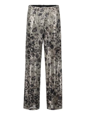 Betty Barclay Marlene-Hose im Glitzer-Look in Beige/Taupe
